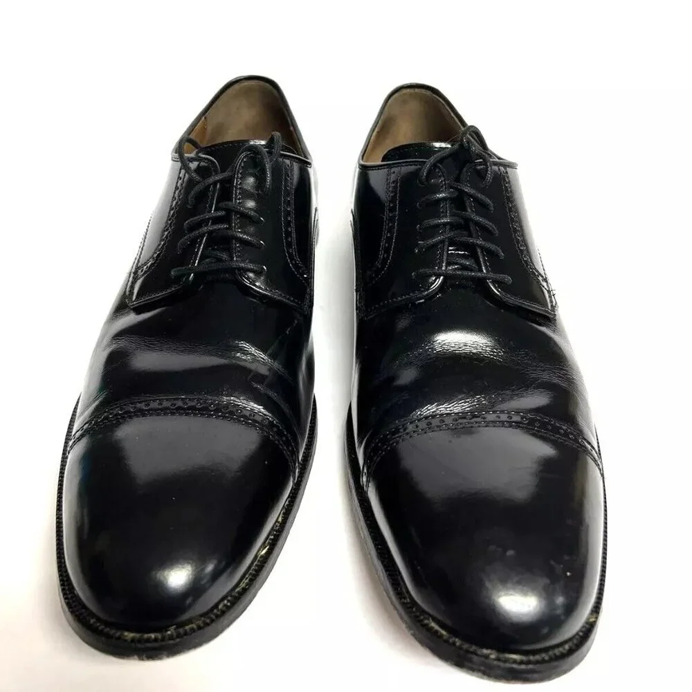 Johnston & Murphy Men's Bradford Oxford Black, Size 13 D